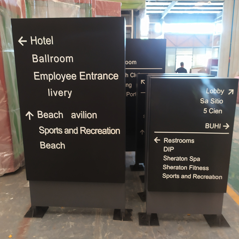 Custom Exterior Wayfinding & Directional Signs Manufacturer, Suppliers