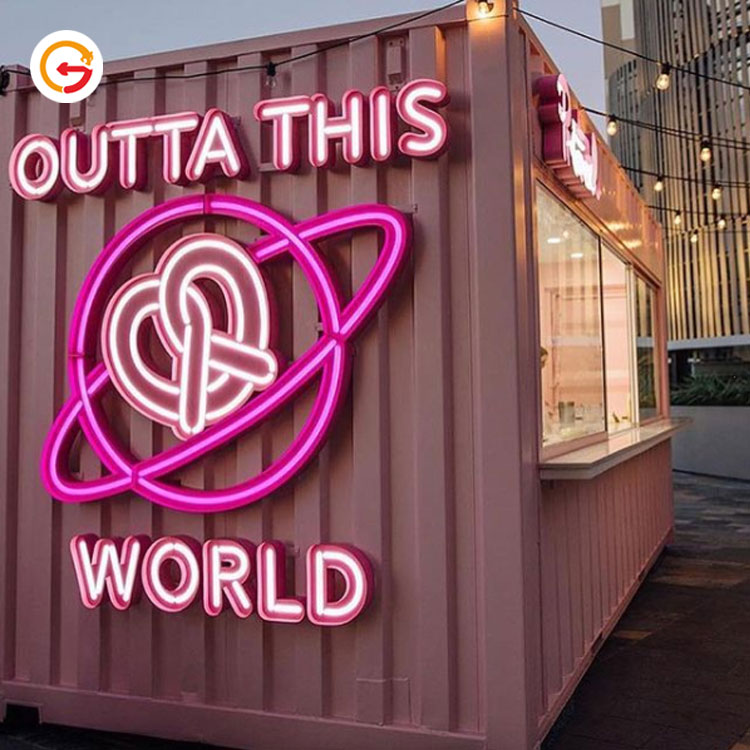 Custom 3D Neon Signs | Stainless Steel Dimensional Neon Signs Manufacturers, Factory