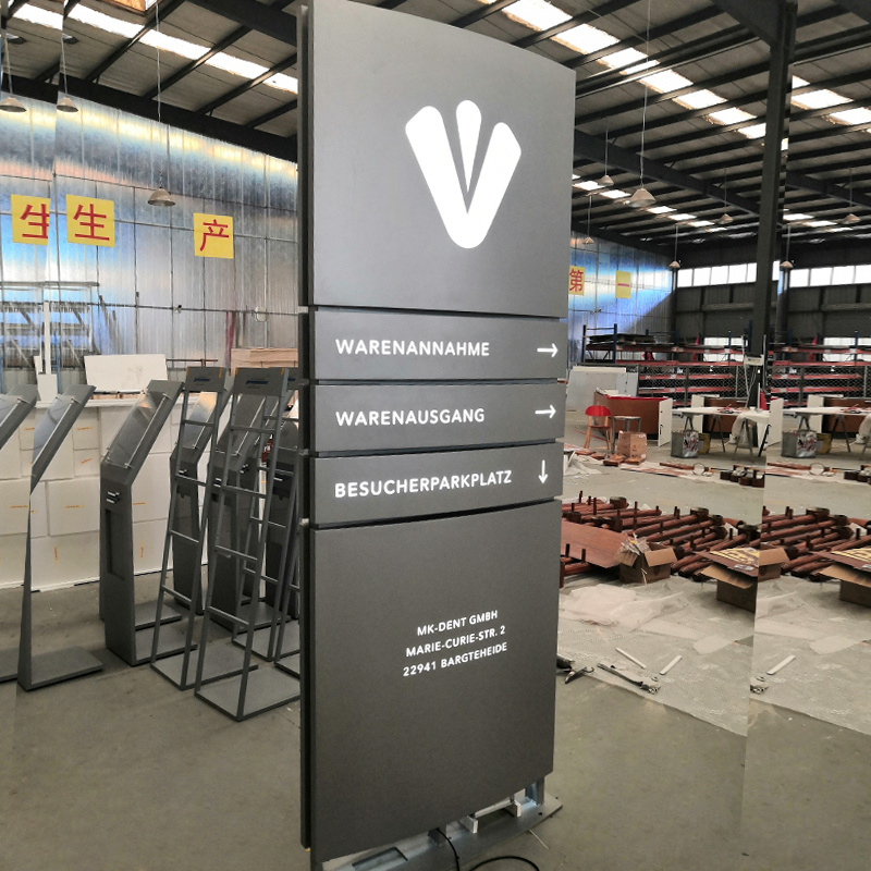 Custom Exterior Wayfinding & Directional Signs Manufacturer, Suppliers