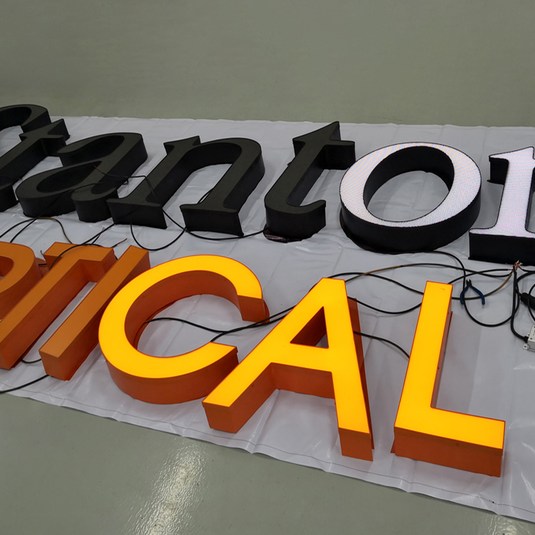 Custom Channel Letter Signs - Illuminated Letters Sign Supplier, Factories