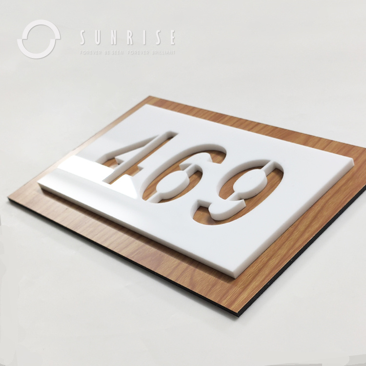 Custom Room Number Plates Signages | Door Number Signs Manufacturers, Suppliers