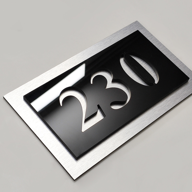 Custom Room Number Plates Signages | Door Number Signs Manufacturers, Suppliers