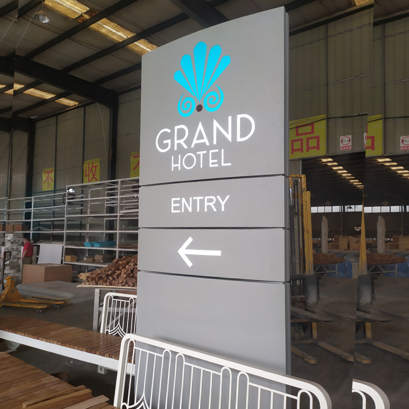 Custom Exterior Wayfinding & Directional Signs Manufacturer, Suppliers