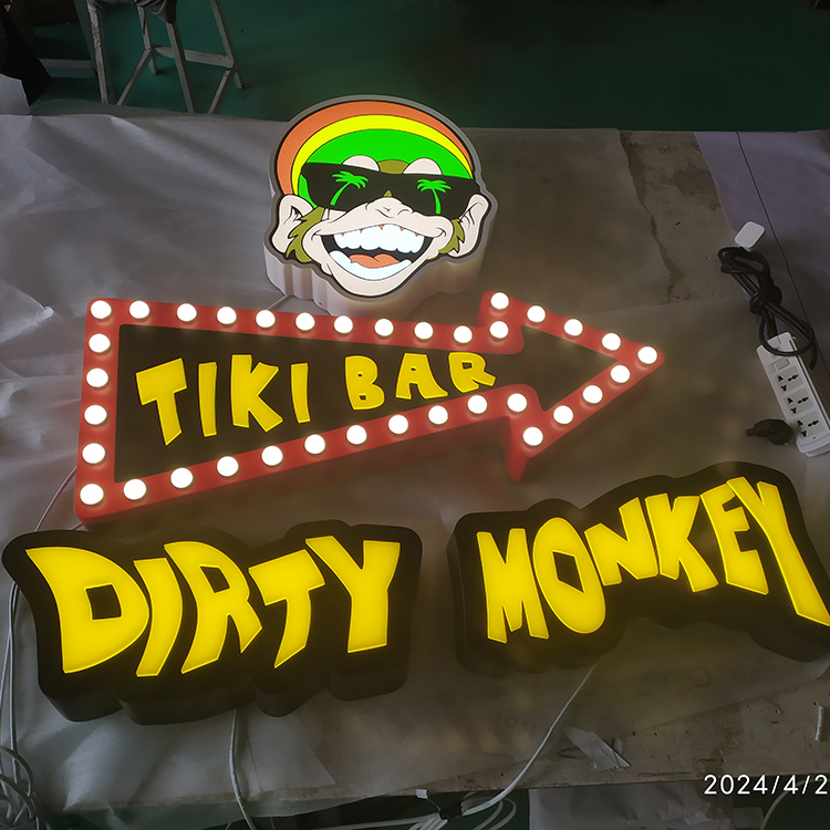 Wholesale Bar Sign With Logo Increase Business In a Light Way Manufacturer, Suppliers