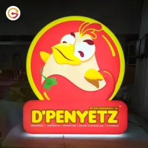 Outdoor Light Box Display 1