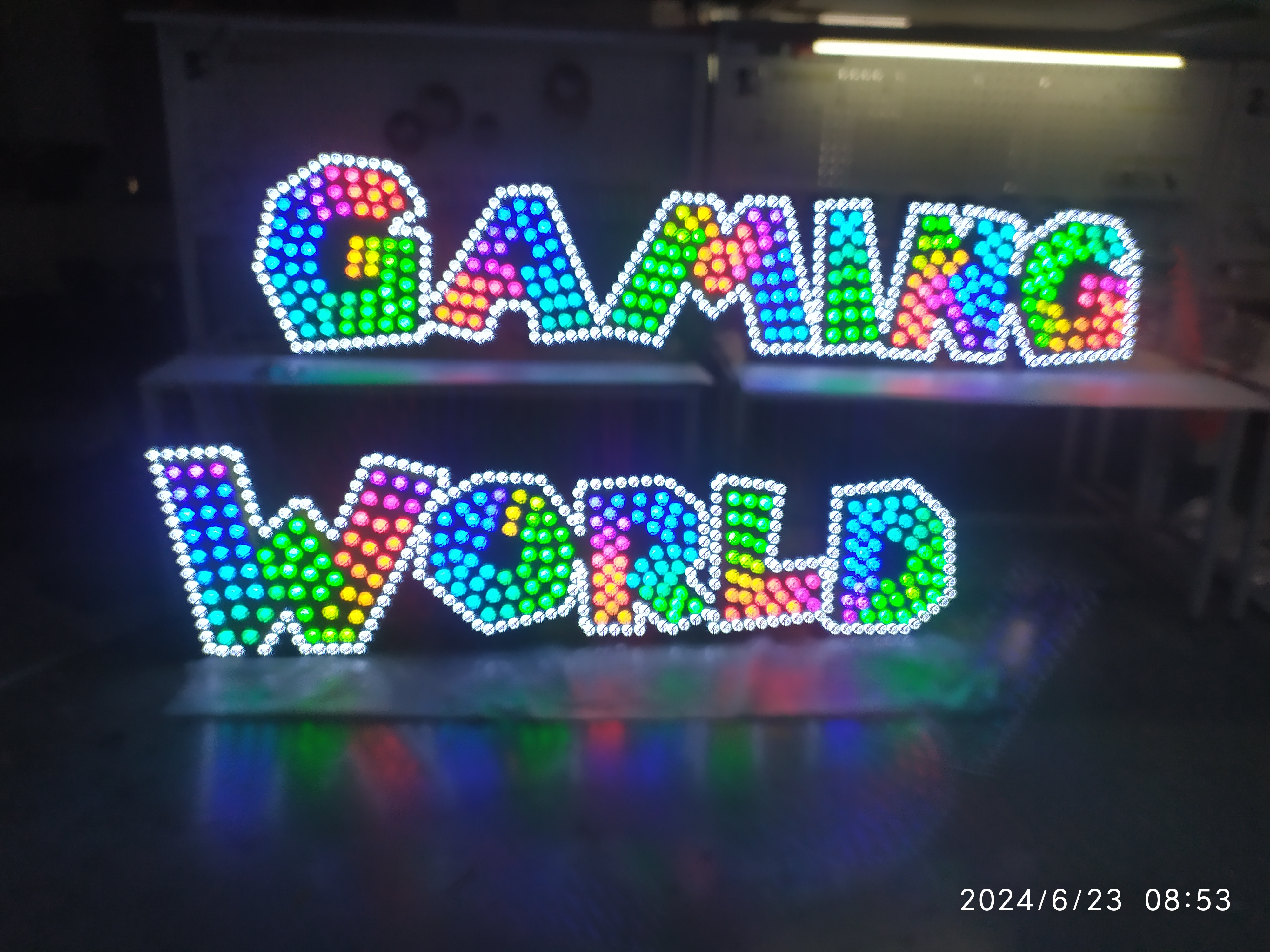 Custom Introducing our amusement equipment luminous LOGO solution Manufacturers, Factory