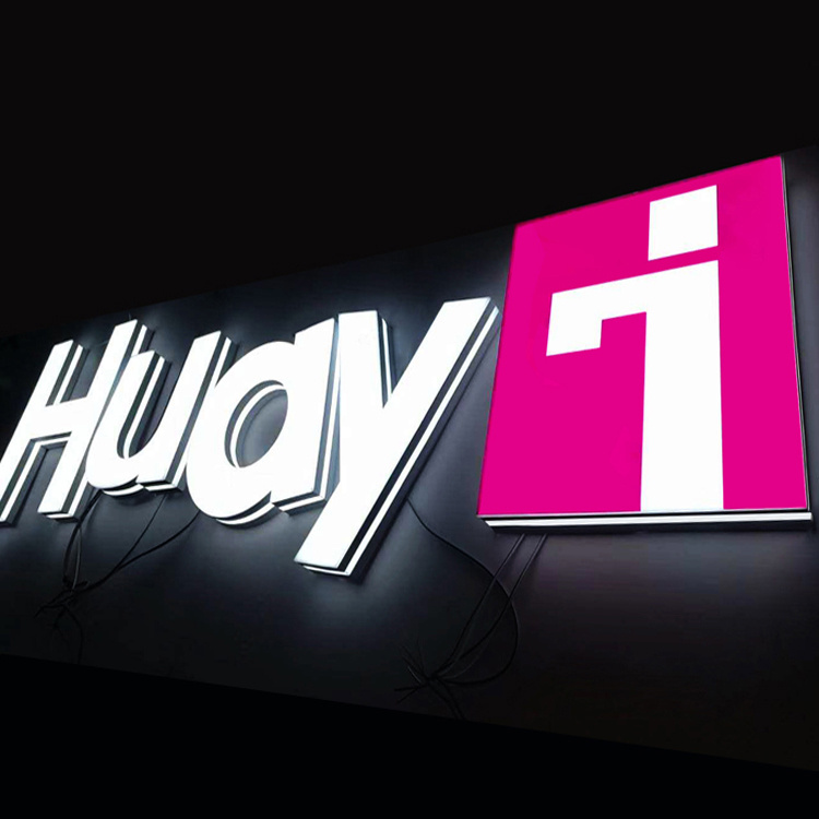 Custom Facelit Solid Acrylic Letter Signs Supplier, Factories