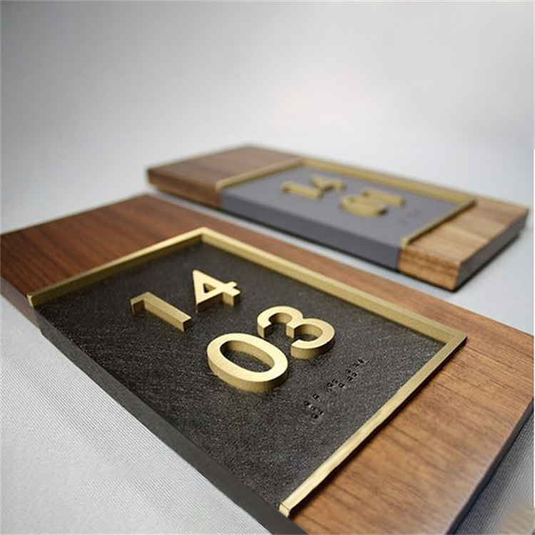 Custom Room Number Plates Signages | Door Number Signs Manufacturers, Suppliers