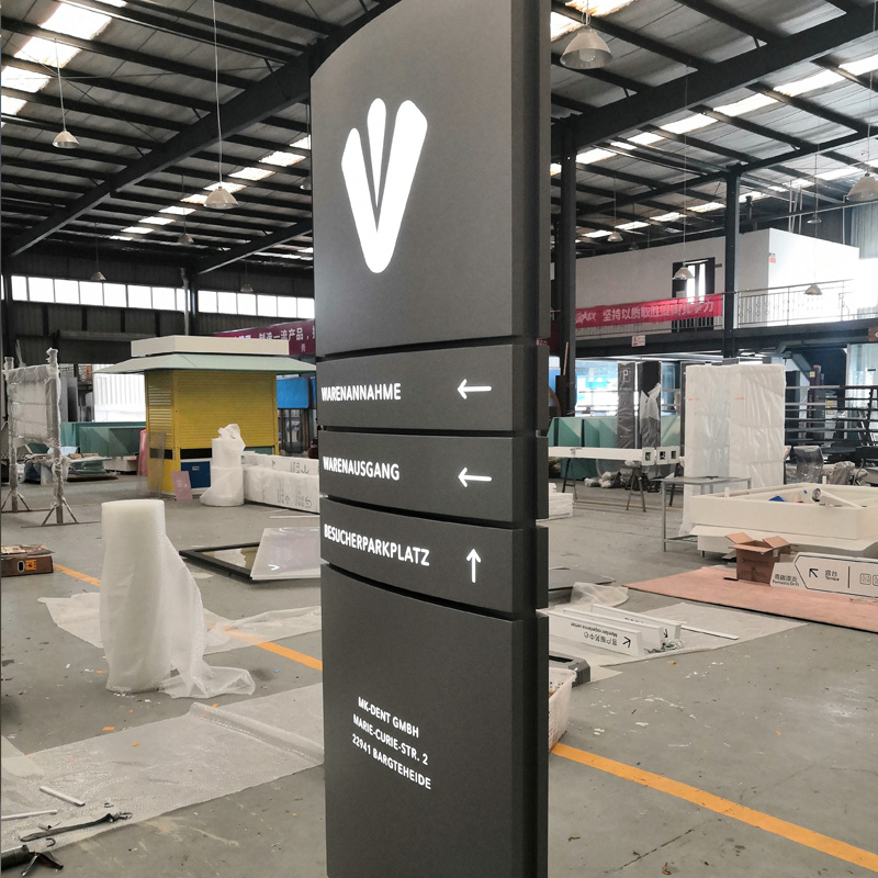 Custom Exterior Wayfinding & Directional Signs Manufacturer, Suppliers