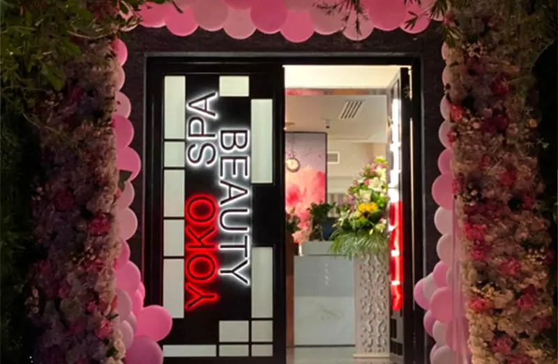 Beauty salon signage project case 1 by Jaguar Sign