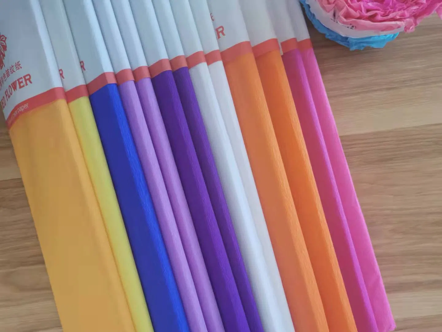 Metallic Crepe Paper for Paper Flower and Stationery