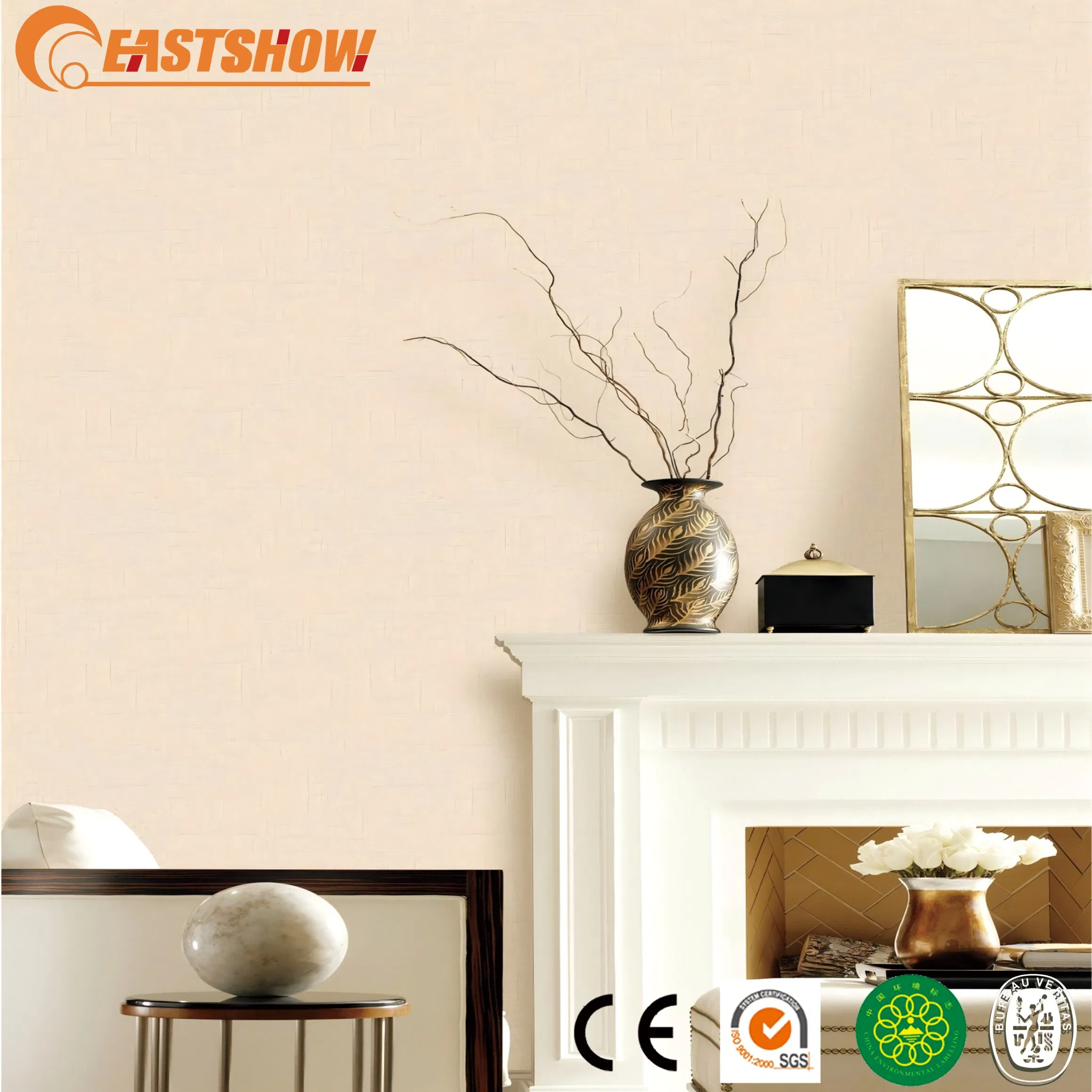 Home Decor Wallpaper Modern Minimalist Design Wall Sticker Plain Warm Color Wallpapers Kids Bedroom Nursery Wall Decor