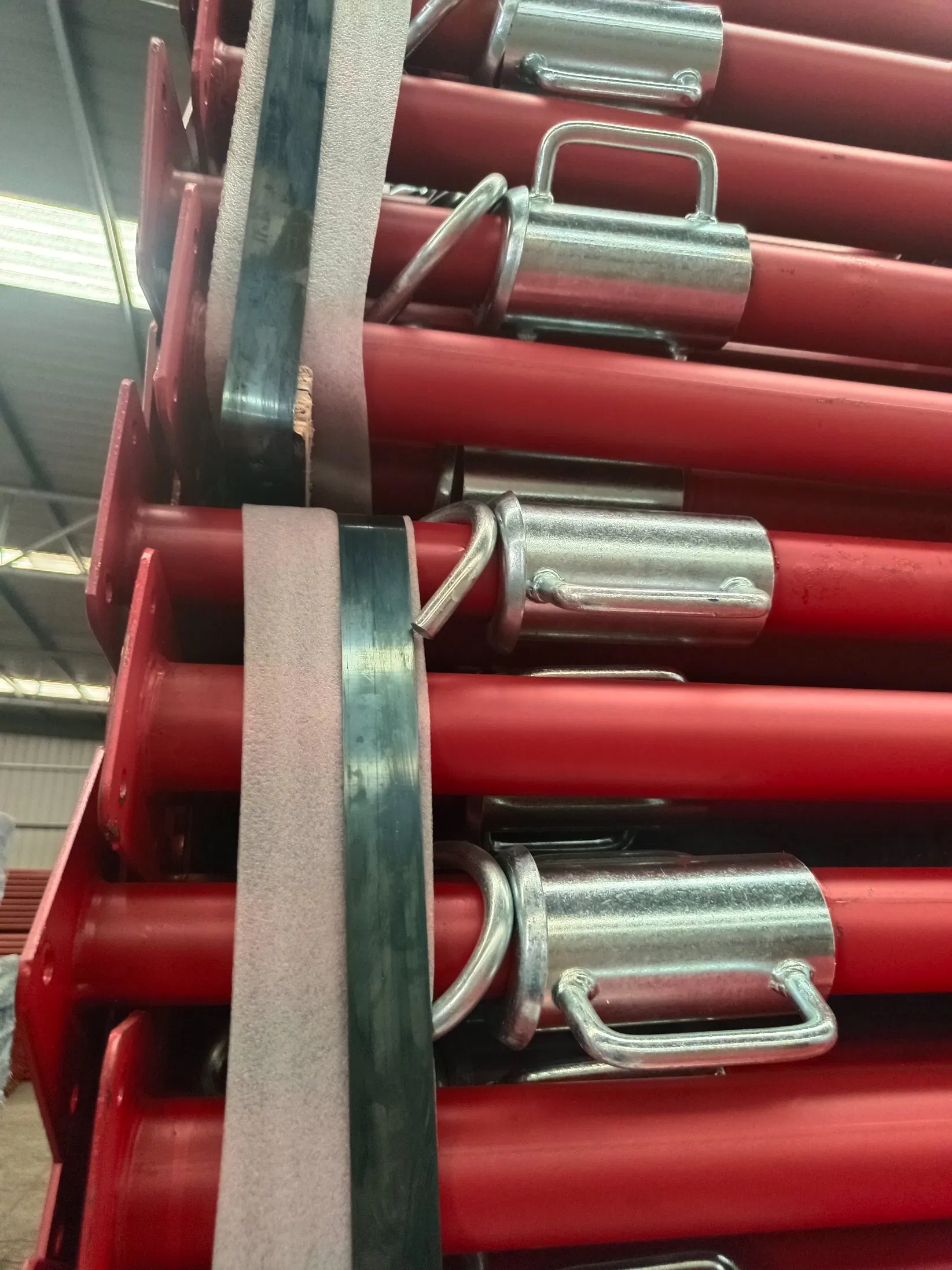 Steel Formwork Weddings Accessories Props Scaffolding Steel Props with Square Flower Plate for Construction