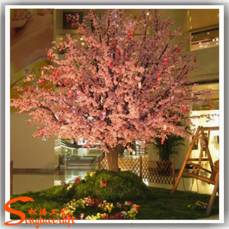 2016 Professional Manufacturer Artificial Indoor Mini Cherry Blossom Tree