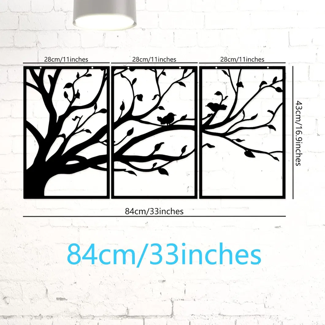 Metal Tree of Life Wall Art Decor