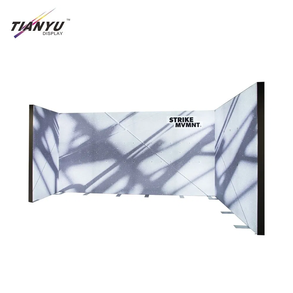 Curved Fabric Advertising Lightbox for Cinema Poster Display Cases