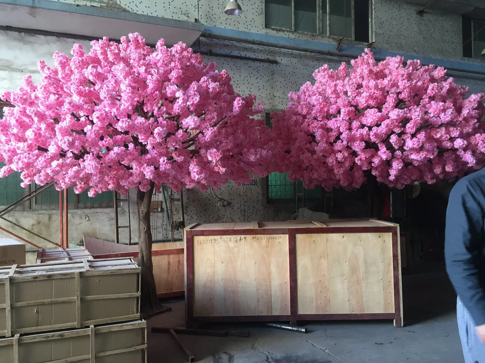 2016 Professional Manufacturer Artificial Indoor Mini Cherry Blossom Tree