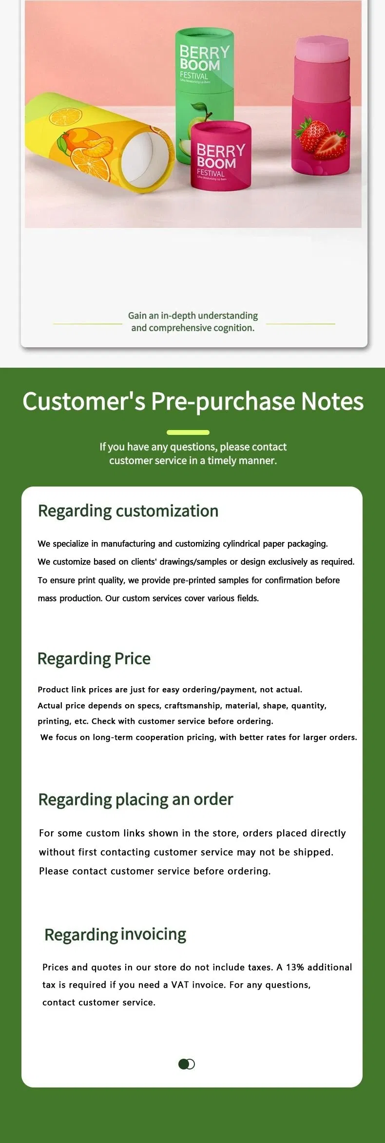 Custom Paper Tube Solutions 5