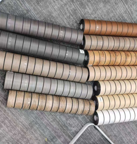 Nice Wood Patterns Carved Grille Self-Adhesive Wall Sticker 600*3000 Wall Sticker for Rental Apartment