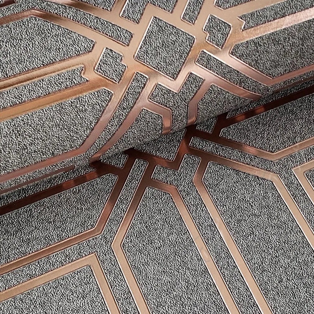 Foil Luxury Wallpaper Vinyl Roll Wall Wallpaper for Interior Decoration