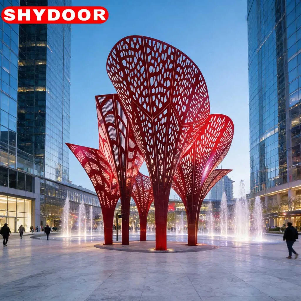 Shopping Mall Commercial Plaza Office Lobby Business Center Hotel Entrance Corporate Lobby Scenic Area Tourist Resort Landscape Park Garden Landscape Sculpture