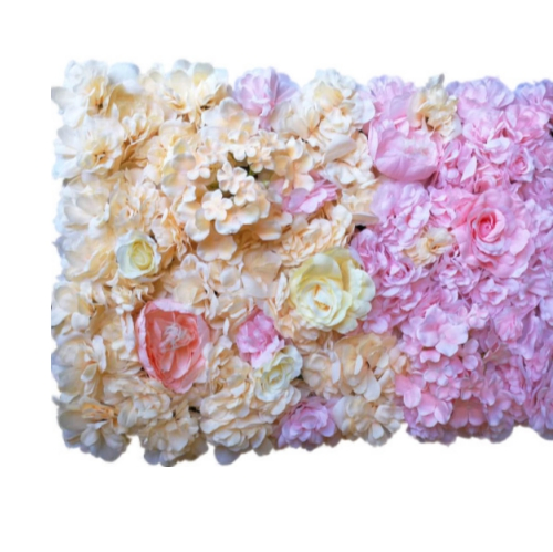 Customize Rose Hot Design Artificial Flower Wall for Wedding Backdrop Decoration