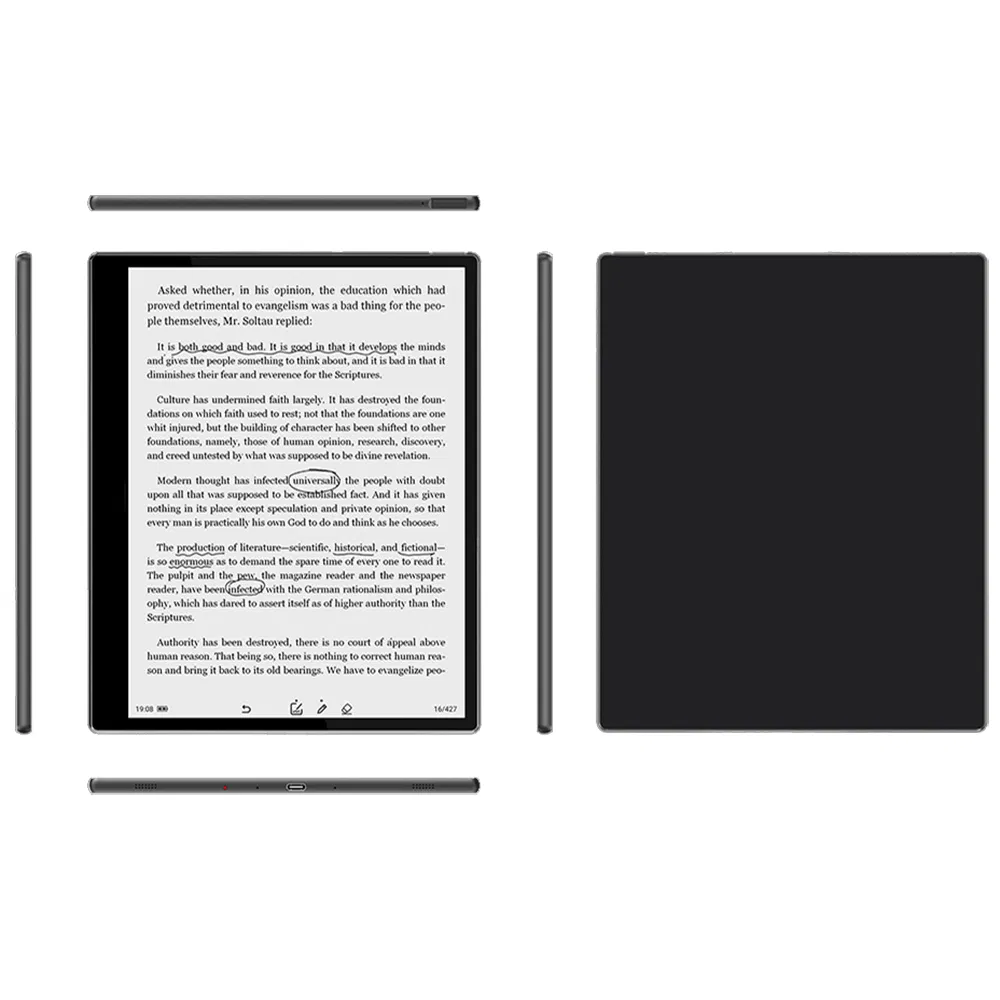 13.3-Inch E Ink E-Paper Display Large Full Color E Ink Electronic Ereader