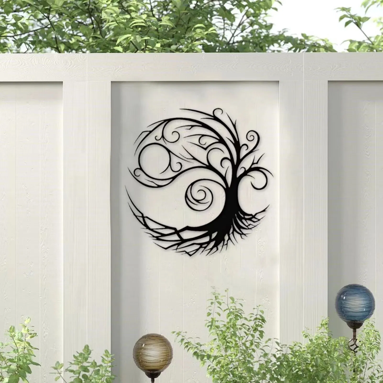 Tree of Life Abstract Art Silhouettes Atmosphere Decorative Wall Hangings
