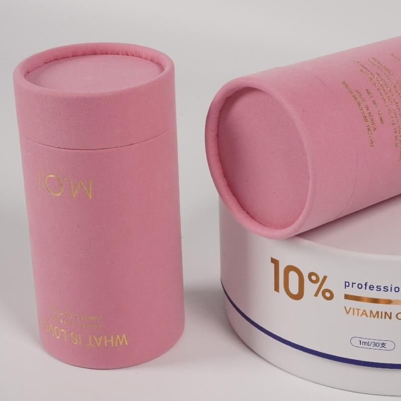 Unique Custom Paper Tube Featuring Tailored Pantone Color Printing Options