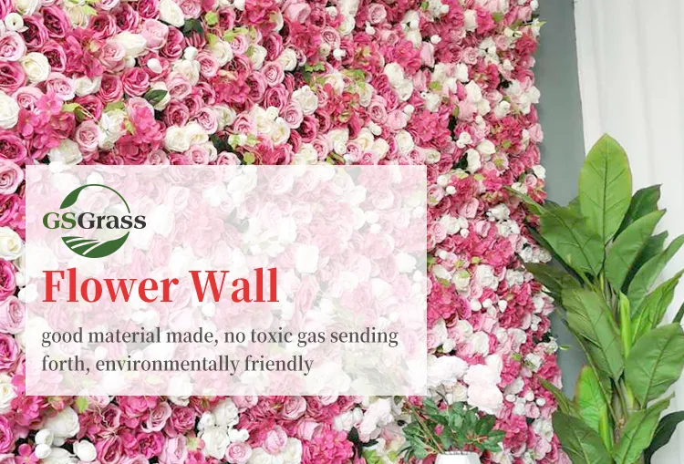 Artificial Flower Wall Panel