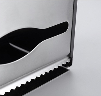 Glossy Mirror Rose Gold SUS304 Stainless Steel Square Tissue Box, No Drill &amp; Punch Dual Installation Waterproof Wall Mounted Ins Style Luxury Toilet Paper Holde