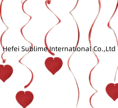 Valentines Day Decorations Love Heart Hanging Swirls for Valentine's Day Party