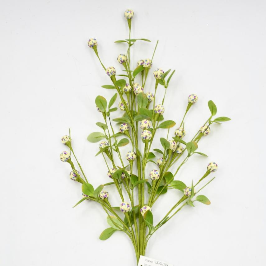 Easter Decorations Green Easter Eggs Artificial Branches DIY Party Bouquet Flower Accessories, Artificial Easter Flowers for Festival Decor