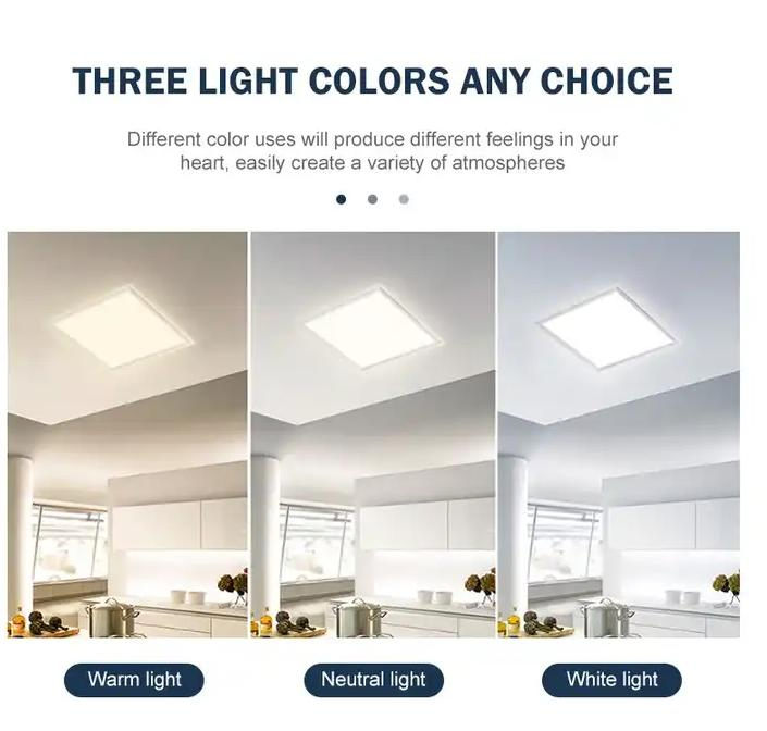 China Factory 36W Flat Panel Lighting for Supermarket Office Hospital