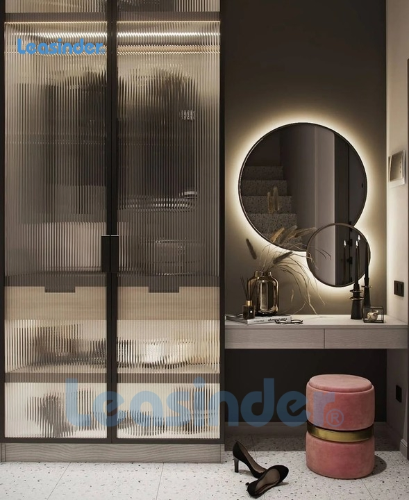 Colorful Striped Acrylic Stone Decor for Modern Interiors