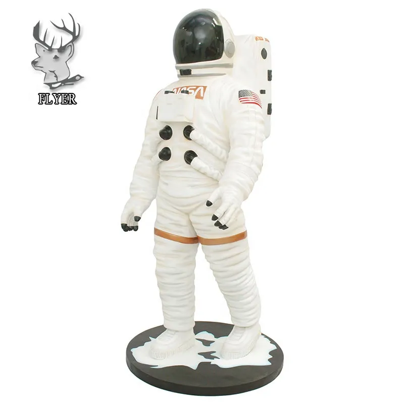 Resin Spaceman Statue
