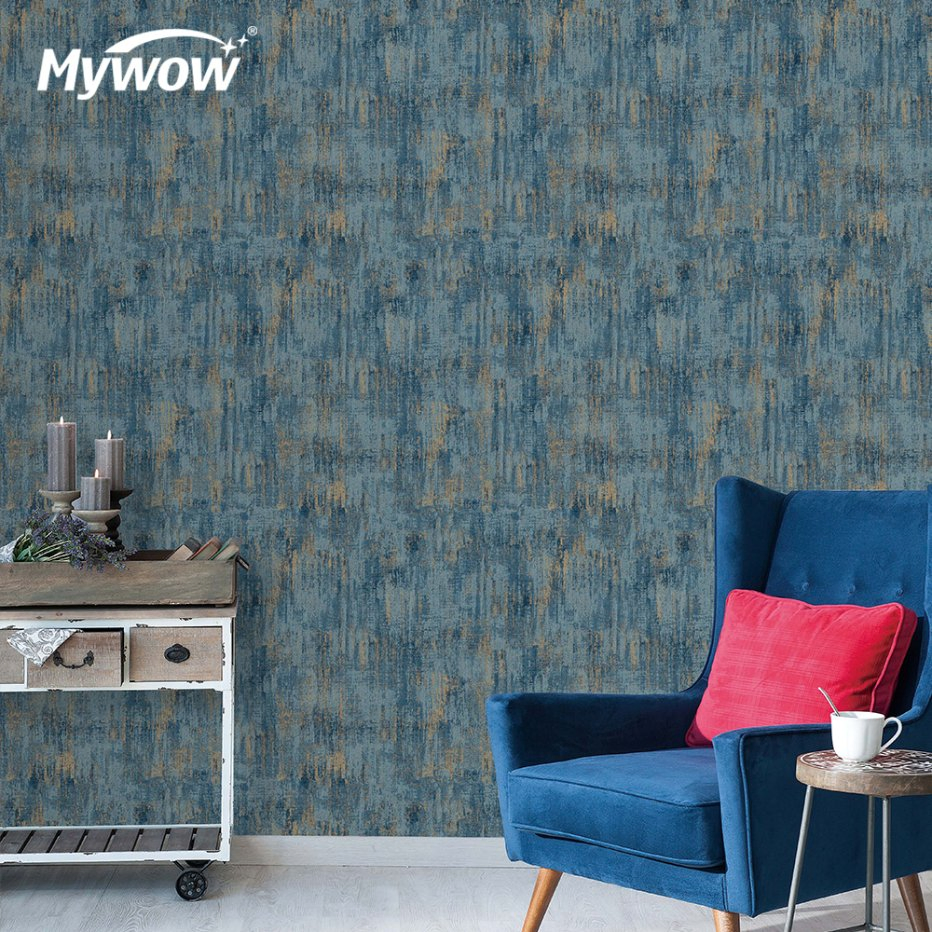 Fabric Luxury Nonwoven Wallpaper for Home Decor
