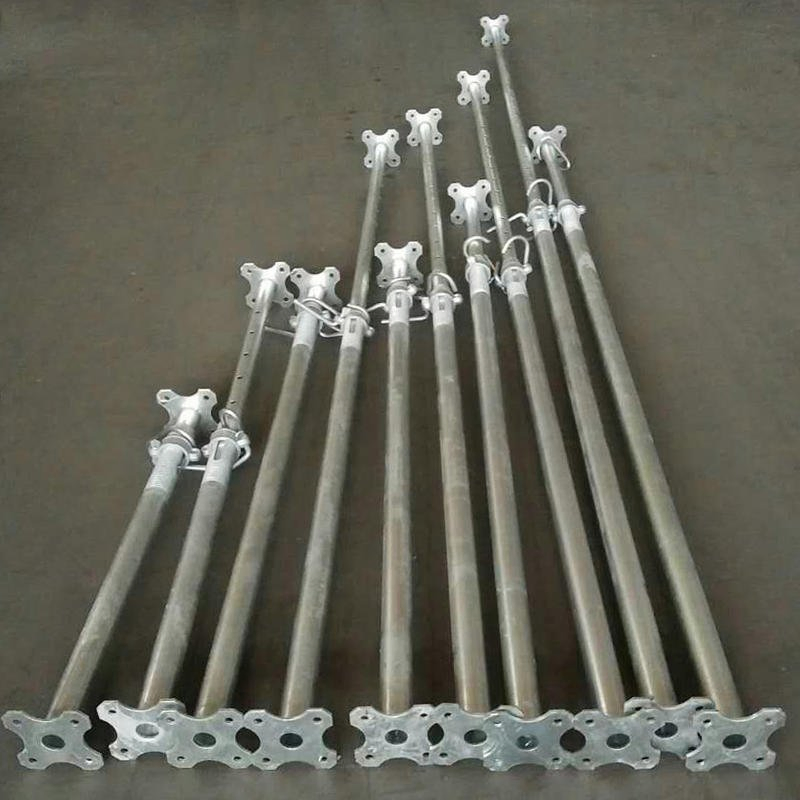 Heavy Duty Shoring Prop Formwork Adjustable Shore Posts Jack Telescopic Puntales Metalicos Scaffold Flower Plate Props Jack for Build