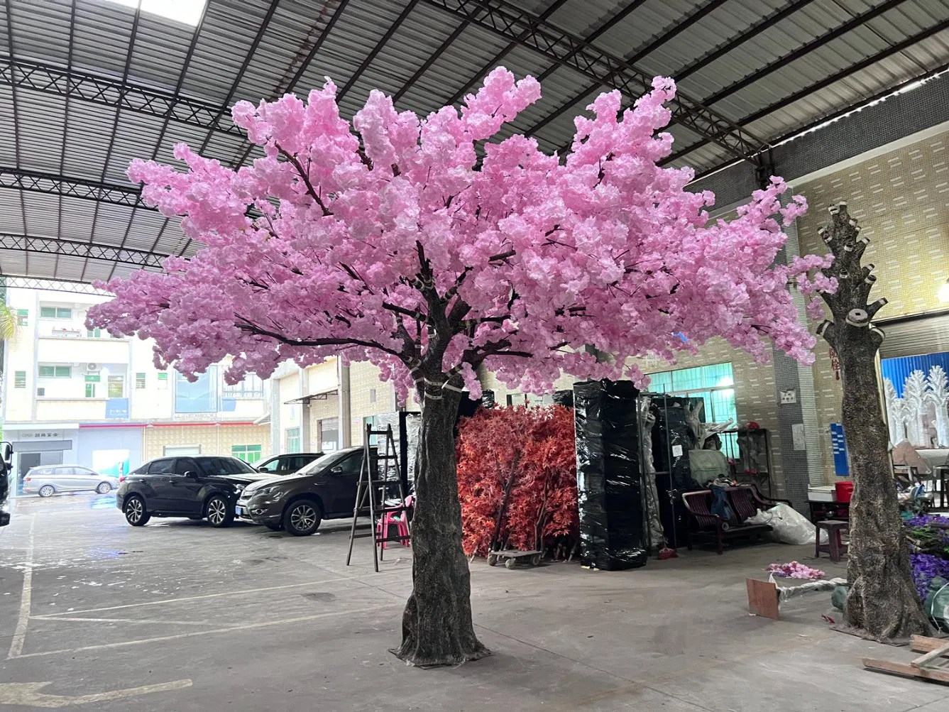 New Products Large Flower Tree 3.6m High and 6m Wide Artificial Cherry Blossom Tree for Decor