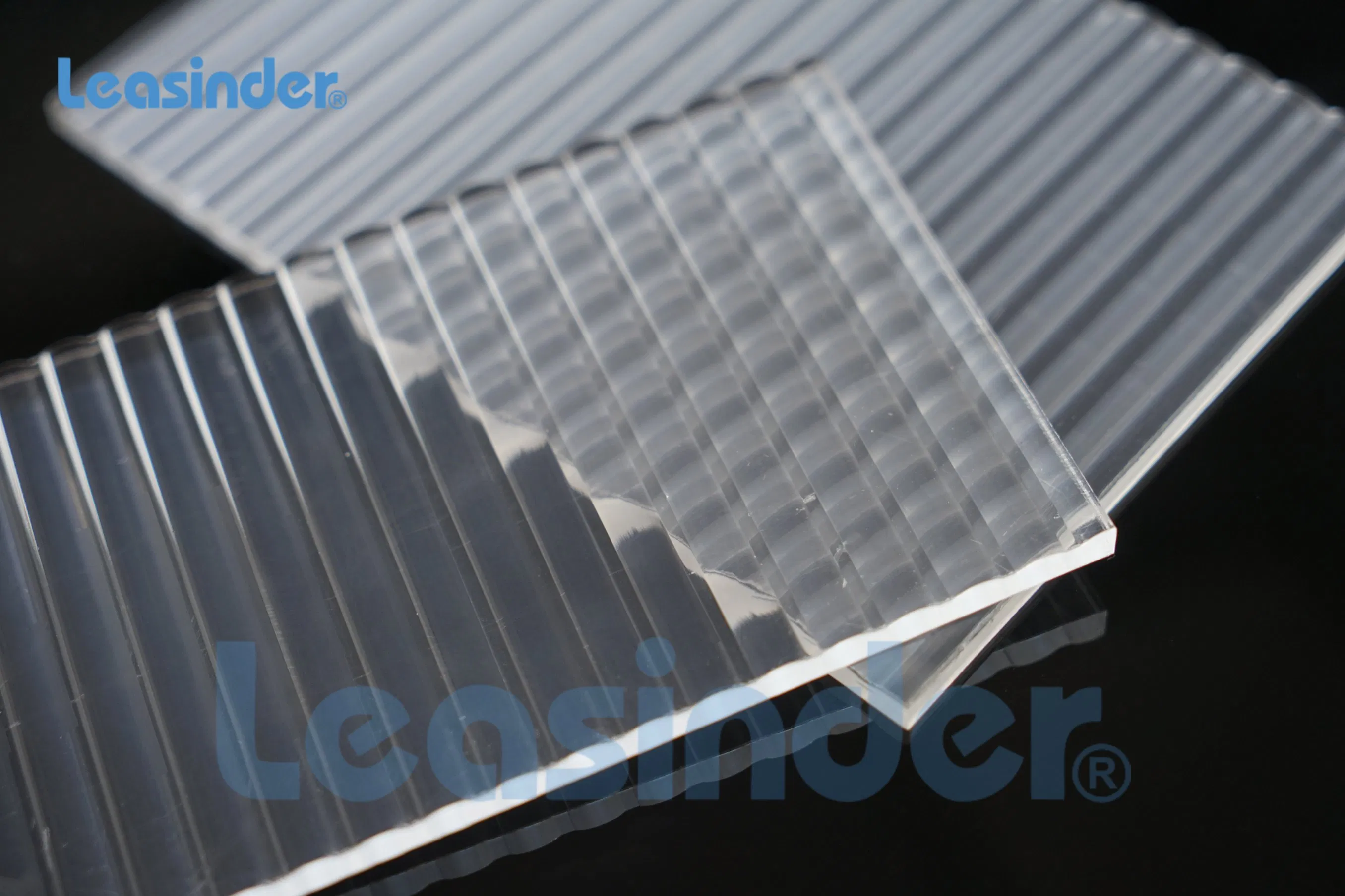 Colorful Striped Acrylic Stone Decor for Modern Interiors