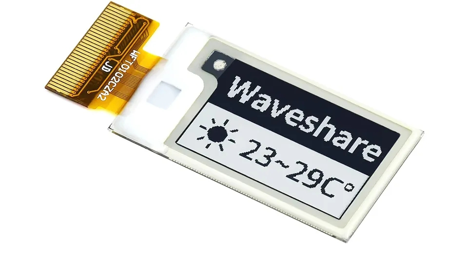 Digital Paper White Black 2.13" Thin Electronic Price Tag E-Ink Screen E-Paper Display