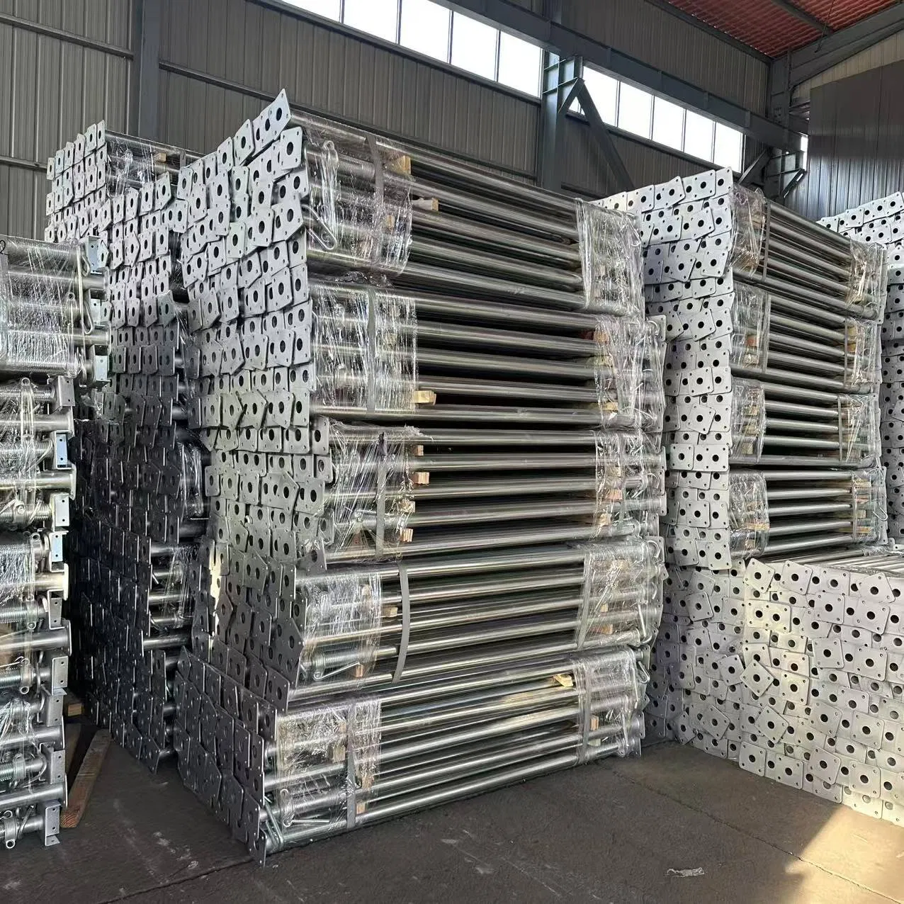 Middle East Type Steel Prop with Flower Plate for Formwork