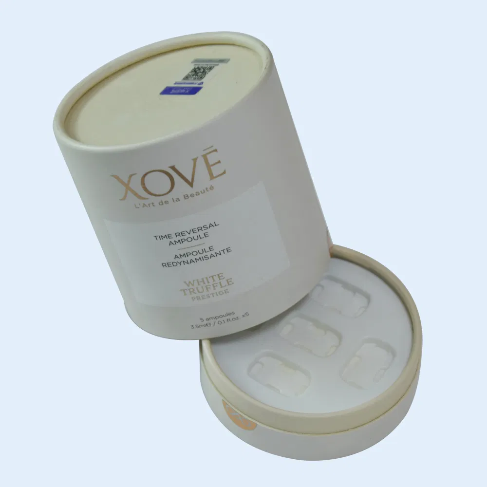 Round Shape Box with Customer Size Design Paper Hard Card Board