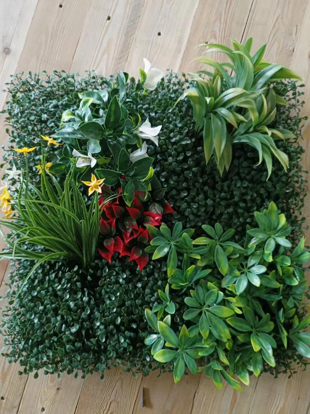 Grass Wall Installation