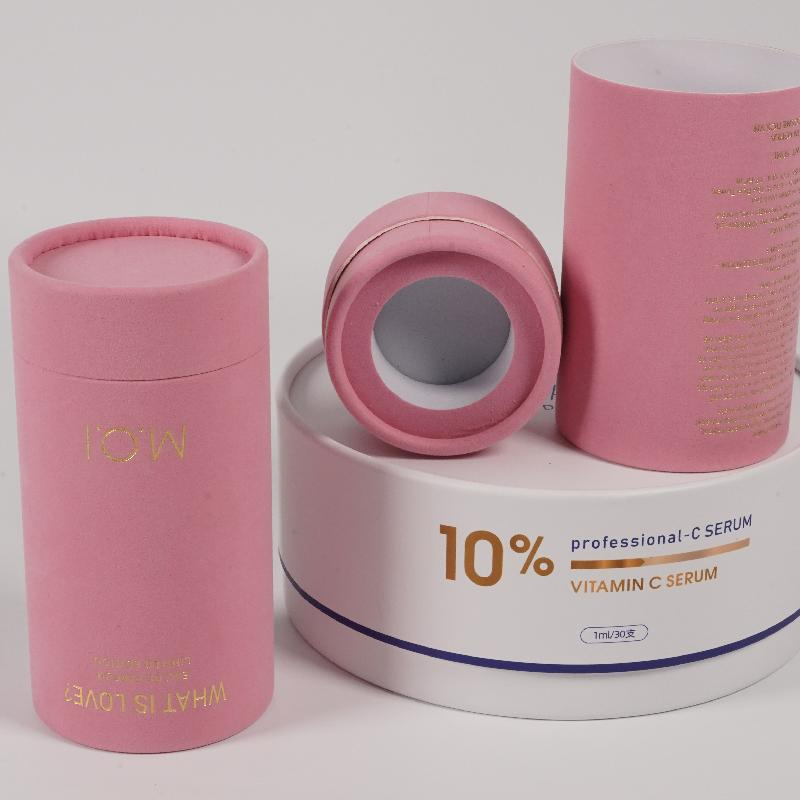 Unique Custom Paper Tube Featuring Tailored Pantone Color Printing Options