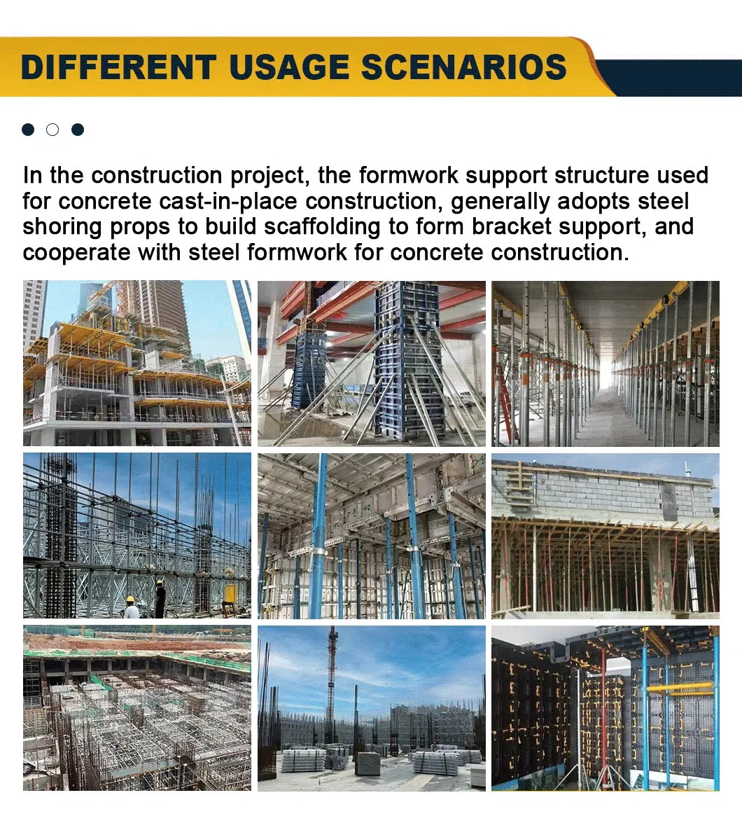 Galvanized Scaffolding Steel Props