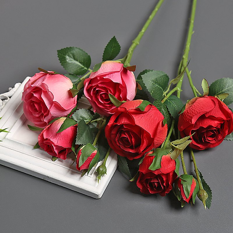 Soft Petals Tulip Sunflower Birthday Party Backdrop Heartwarming Cheerful: White Paper Natural-Looking Rustic Detailed Decorative Flower