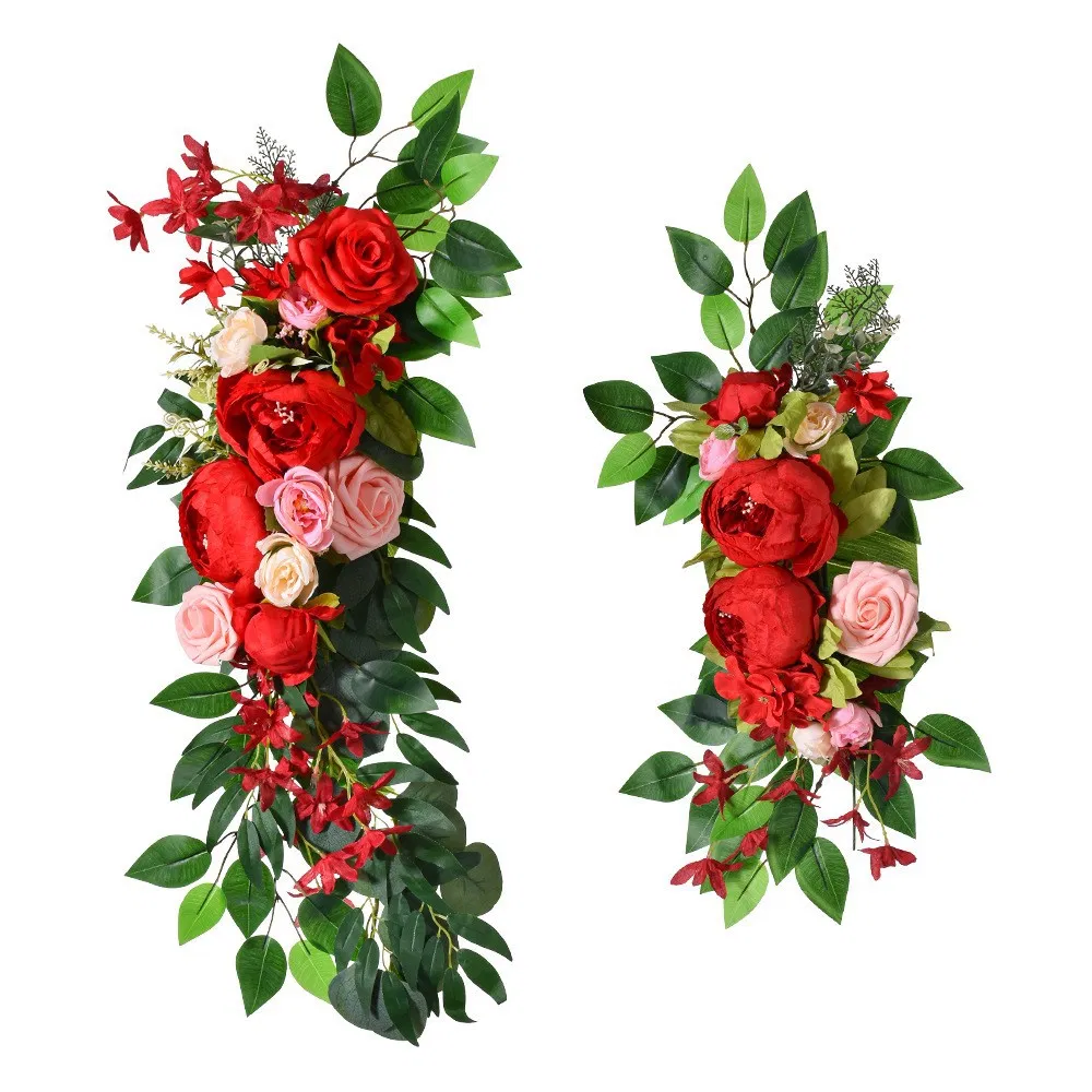 Wholesale Wedding Decor (Pack of 2) Welcome Sign Flower Arrangement Backdrop