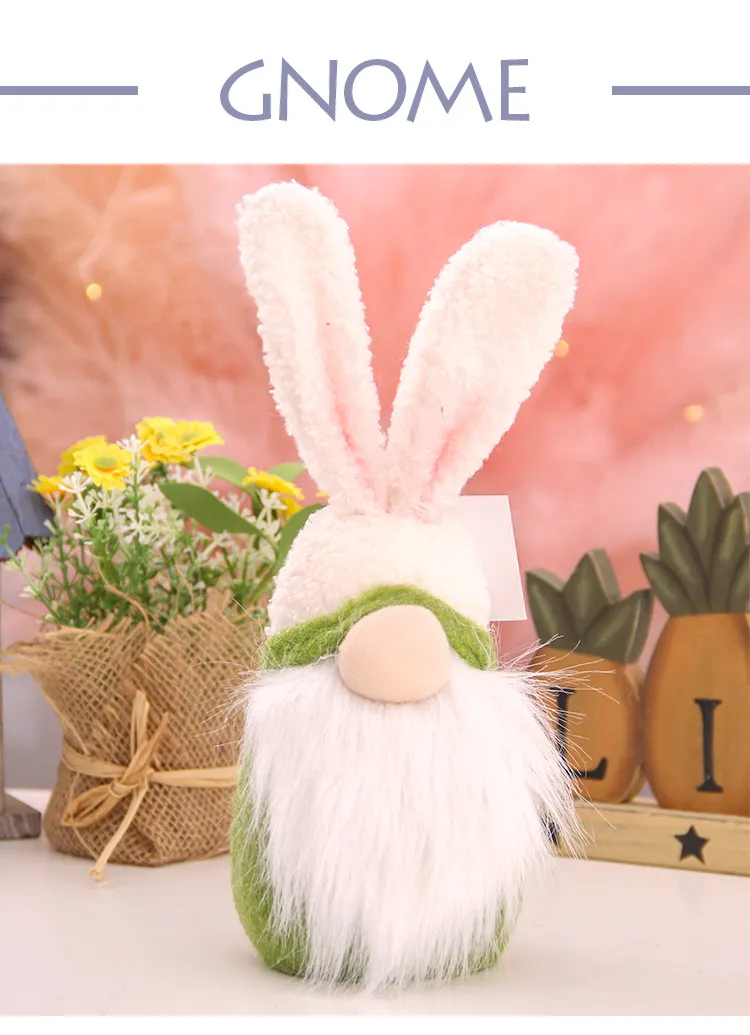 Easter Party Decoration Rabbit Ears Gnome