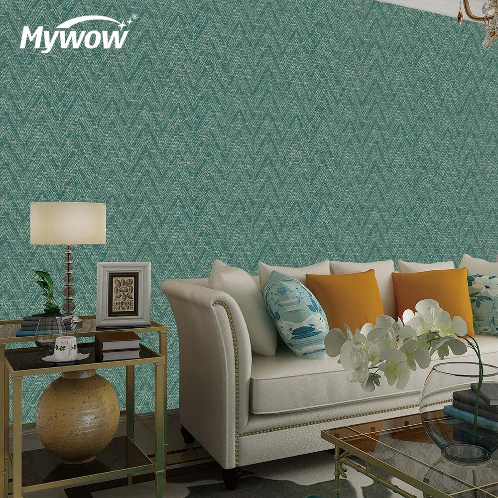 Fabric Luxury Nonwoven Wallpaper for Home Decor